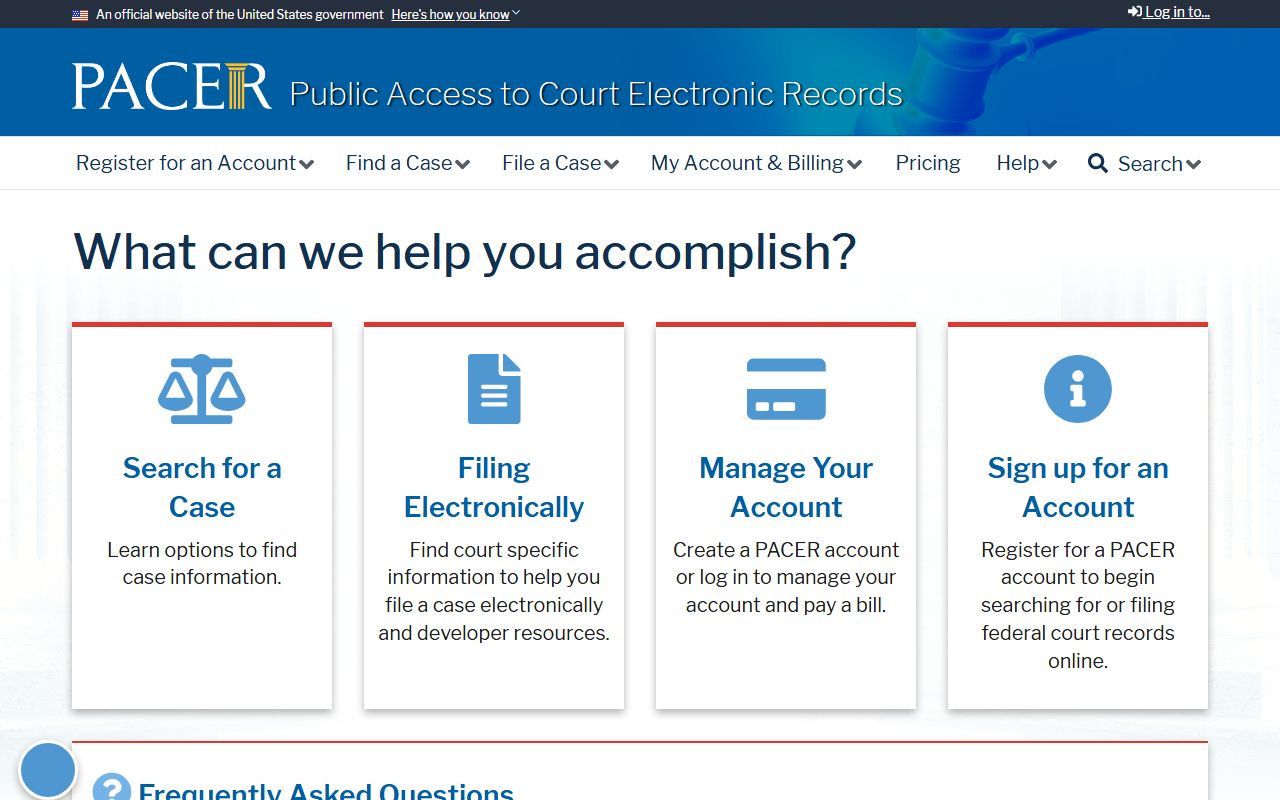 Meade County District Court records PACER federal court records service